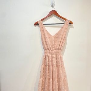 Emerald Sundae Polka Dot Summer Dress